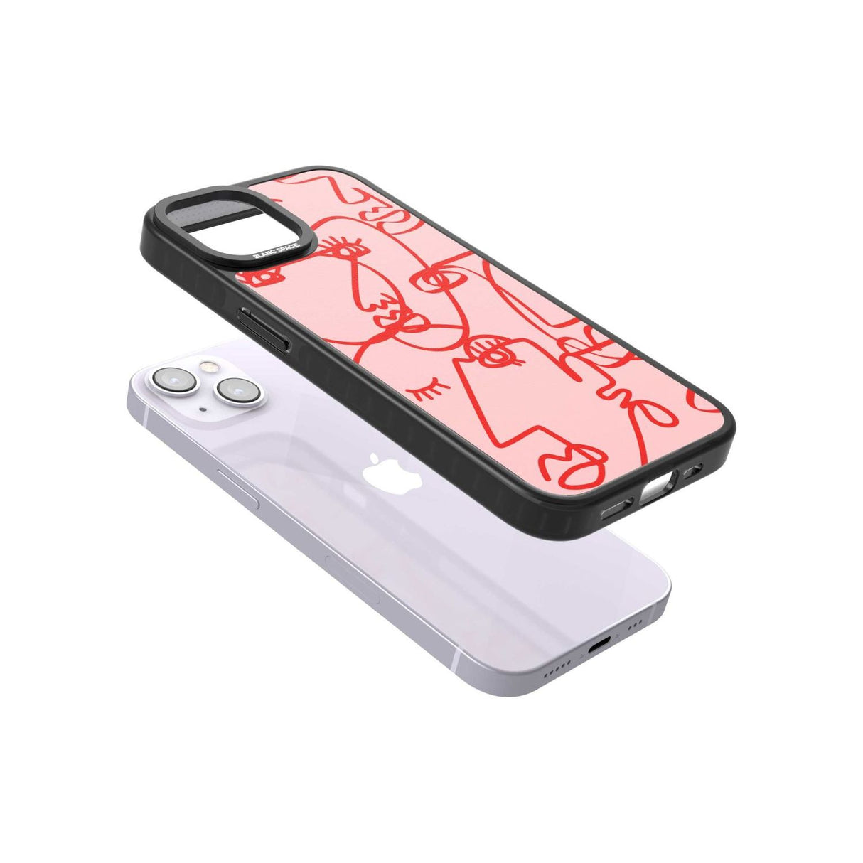 Abstract Continuous Line Faces Red on Pink Phone Case iPhone 15 Pro Max / Black Impact Case,iPhone 15 Plus / Black Impact Case,iPhone 15 Pro / Black Impact Case,iPhone 15 / Black Impact Case,iPhone 15 Pro Max / Impact Case,iPhone 15 Plus / Impact Case,iPhone 15 Pro / Impact Case,iPhone 15 / Impact Case,iPhone 15 Pro Max / Magsafe Black Impact Case,iPhone 15 Plus / Magsafe Black Impact Case,iPhone 15 Pro / Magsafe Black Impact Case,iPhone 15 / Magsafe Black Impact Case,iPhone 14 Pro Max / Black Impact Case,i