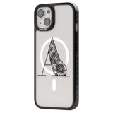 Floral Monogram Letter Custom Phone Case iPhone 15 Pro Max / Black Impact Case,iPhone 15 Plus / Black Impact Case,iPhone 15 Pro / Black Impact Case,iPhone 15 / Black Impact Case,iPhone 15 Pro Max / Impact Case,iPhone 15 Plus / Impact Case,iPhone 15 Pro / Impact Case,iPhone 15 / Impact Case,iPhone 15 Pro Max / Magsafe Black Impact Case,iPhone 15 Plus / Magsafe Black Impact Case,iPhone 15 Pro / Magsafe Black Impact Case,iPhone 15 / Magsafe Black Impact Case,iPhone 14 Pro Max / Black Impact Case,iPhone 14 Plus