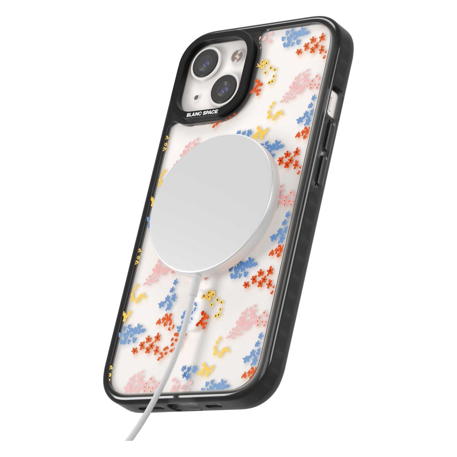 Floral Confetti: Transparent Delight