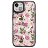 Floral Menagerie Transparent Design Phone Case iPhone 15 Plus / Magsafe Black Impact Case,iPhone 15 / Magsafe Black Impact Case,iPhone 14 Plus / Magsafe Black Impact Case,iPhone 14 / Magsafe Black Impact Case,iPhone 13 / Magsafe Black Impact Case Blanc Space