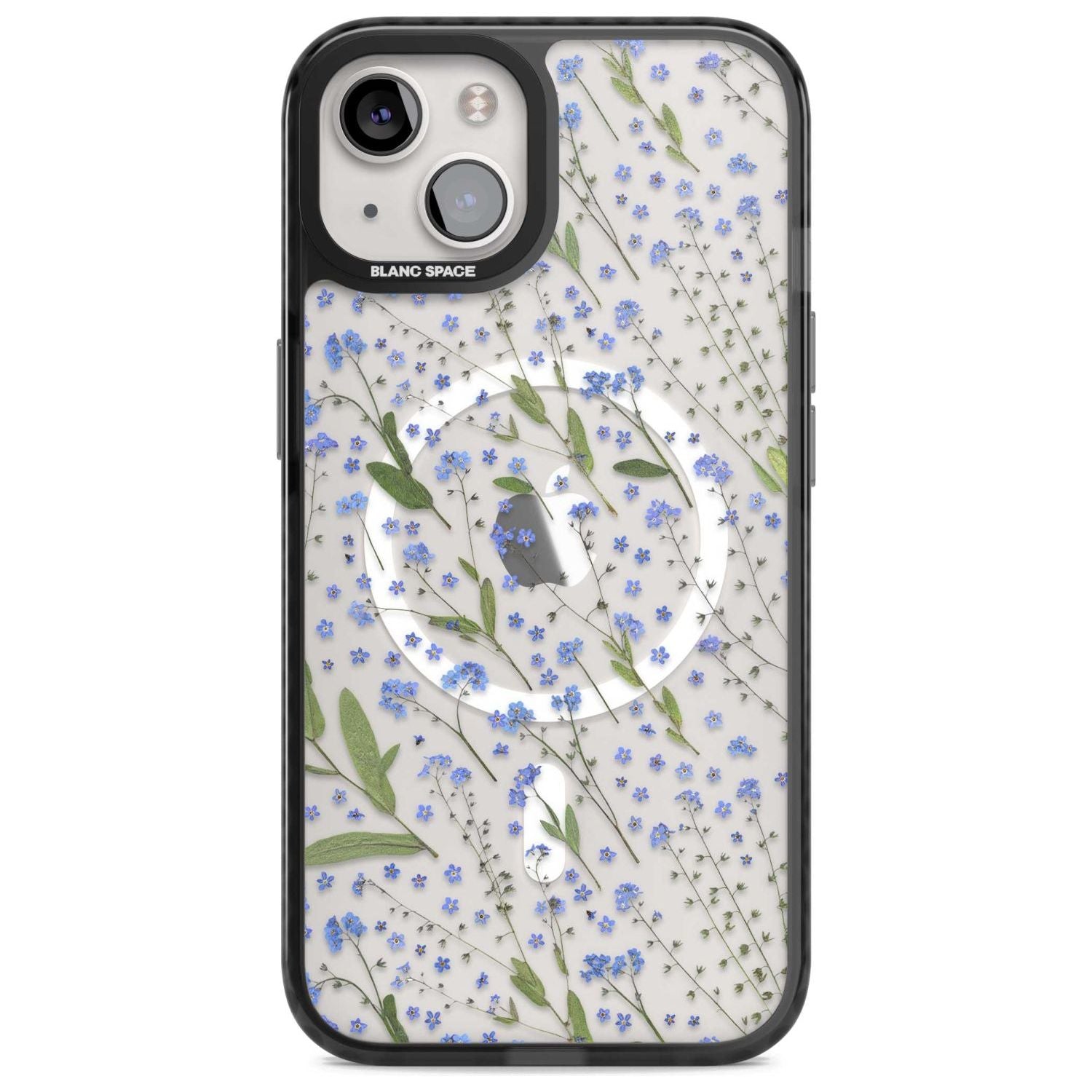 Blue Wild Flower Design