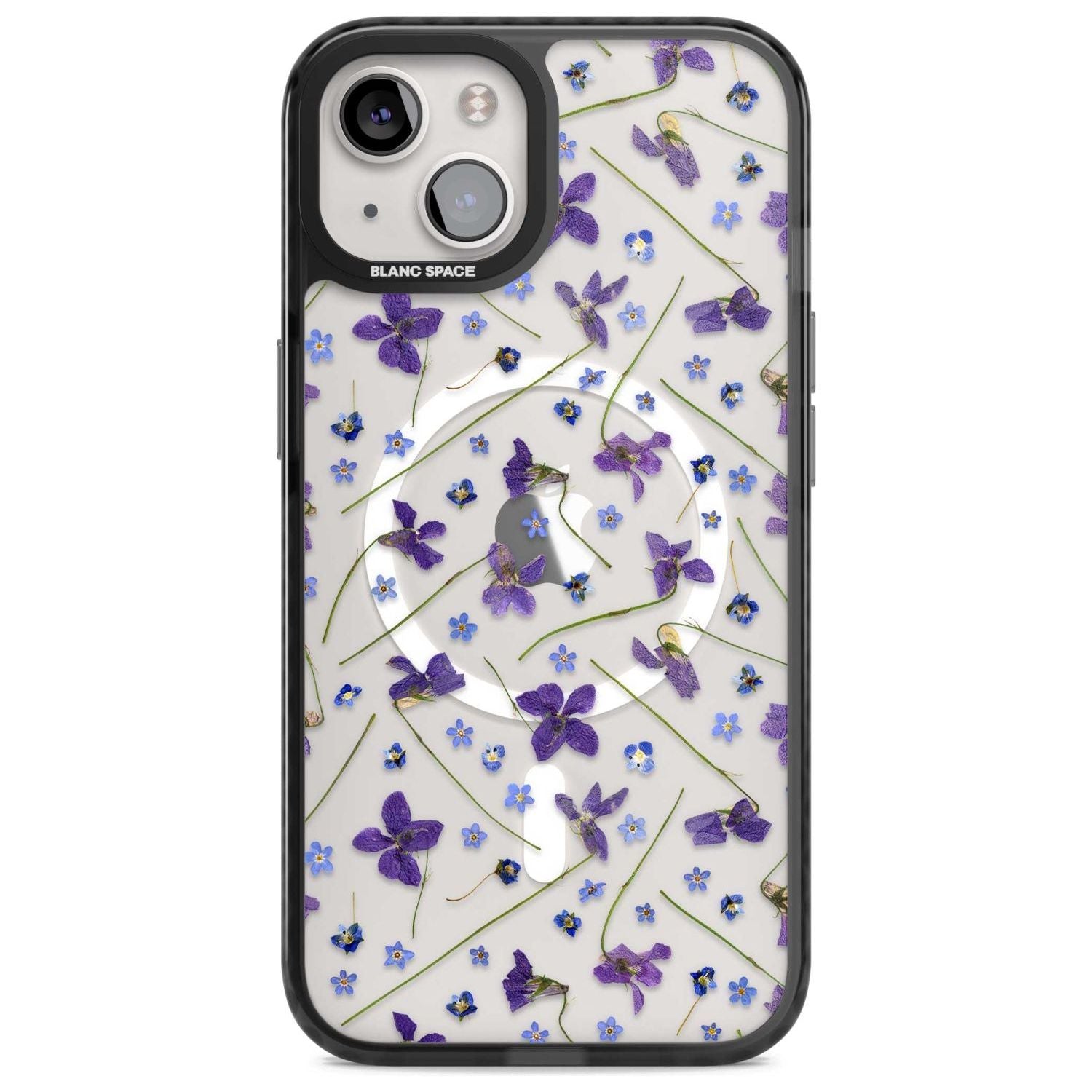 Pressed Violet Flower