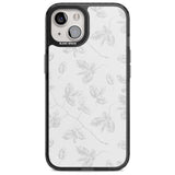 Grey Branches Vintage Botanical Phone Case iPhone 15 Plus / Magsafe Black Impact Case,iPhone 15 / Magsafe Black Impact Case,iPhone 14 Plus / Magsafe Black Impact Case,iPhone 14 / Magsafe Black Impact Case,iPhone 13 / Magsafe Black Impact Case Blanc Space