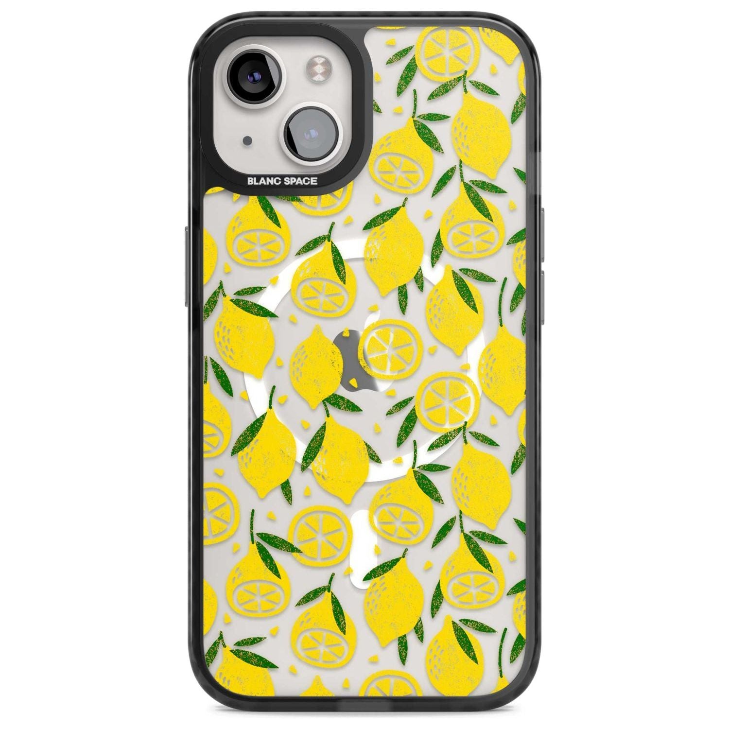 Bright Lemon Fruity Pattern