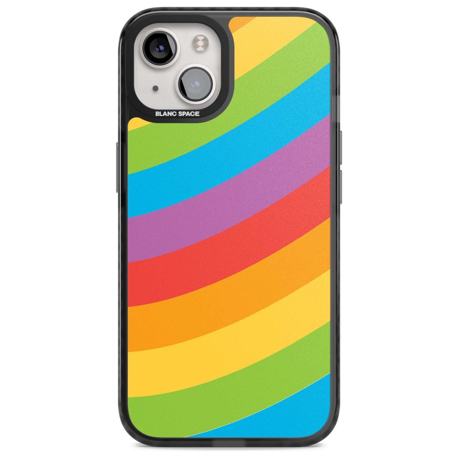Lucky Rainbow Phone Case iPhone 15 / Magsafe Black Impact Case,iPhone 15 Plus / Magsafe Black Impact Case,iPhone 13 / Magsafe Black Impact Case,iPhone 14 / Magsafe Black Impact Case,iPhone 14 Plus / Magsafe Black Impact Case Blanc Space