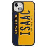 New York License Plate Custom Phone Case iPhone 15 Plus / Magsafe Black Impact Case,iPhone 15 / Magsafe Black Impact Case,iPhone 14 Plus / Magsafe Black Impact Case,iPhone 14 / Magsafe Black Impact Case,iPhone 13 / Magsafe Black Impact Case Blanc Space