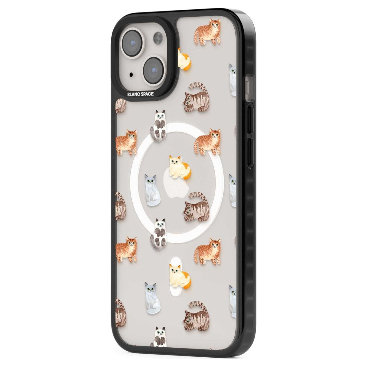 Cute Cat Pattern - Clear Phone Case iPhone 15 Pro Max / Black Impact Case,iPhone 15 Plus / Black Impact Case,iPhone 15 Pro / Black Impact Case,iPhone 15 / Black Impact Case,iPhone 15 Pro Max / Impact Case,iPhone 15 Plus / Impact Case,iPhone 15 Pro / Impact Case,iPhone 15 / Impact Case,iPhone 15 Pro Max / Magsafe Black Impact Case,iPhone 15 Plus / Magsafe Black Impact Case,iPhone 15 Pro / Magsafe Black Impact Case,iPhone 15 / Magsafe Black Impact Case,iPhone 14 Pro Max / Black Impact Case,iPhone 14 Plus / Bl