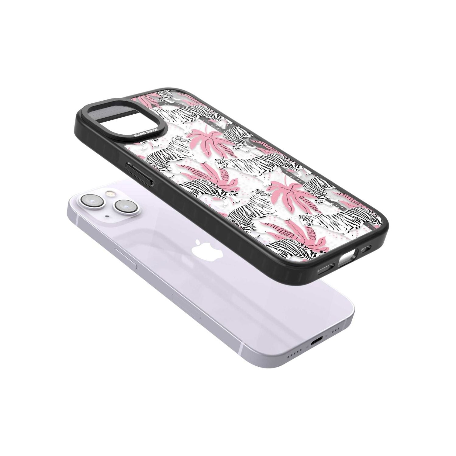 Pink & White Tropical Tigers