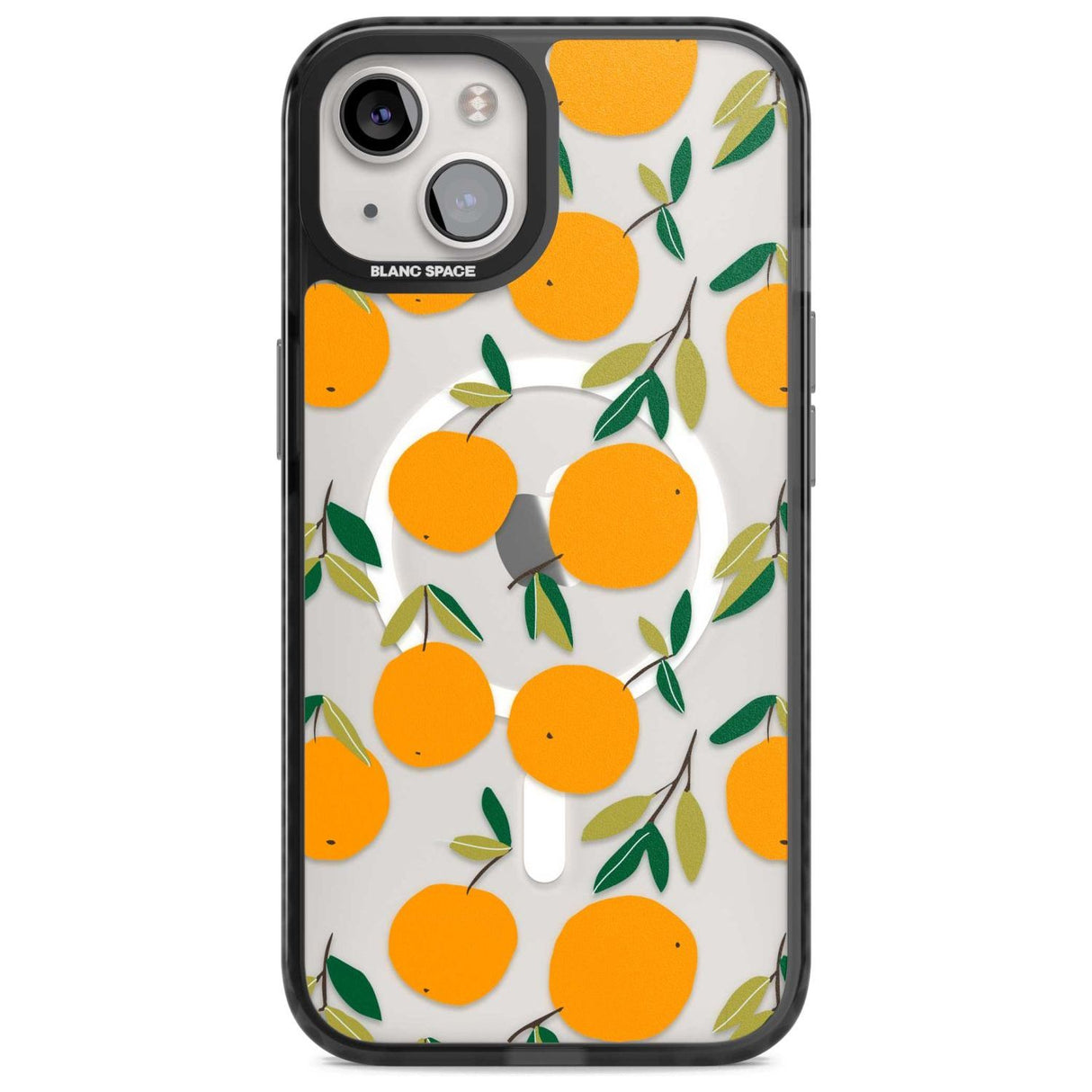 Oranges Pattern Phone Case iPhone 15 Plus / Magsafe Black Impact Case,iPhone 15 / Magsafe Black Impact Case,iPhone 14 Plus / Magsafe Black Impact Case,iPhone 14 / Magsafe Black Impact Case,iPhone 13 / Magsafe Black Impact Case Blanc Space