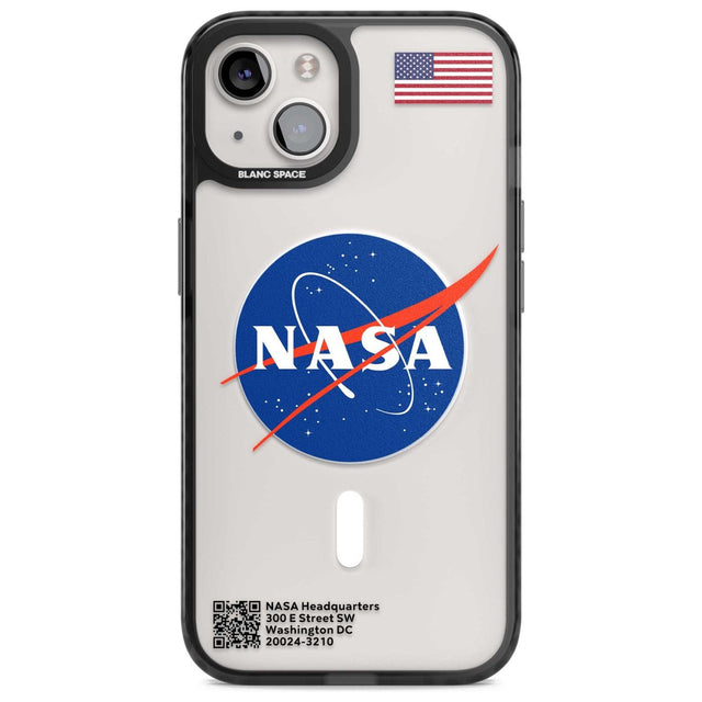 NASA Meatball Phone Case iPhone 15 Plus / Magsafe Black Impact Case,iPhone 15 / Magsafe Black Impact Case,iPhone 14 Plus / Magsafe Black Impact Case,iPhone 14 / Magsafe Black Impact Case,iPhone 13 / Magsafe Black Impact Case Blanc Space