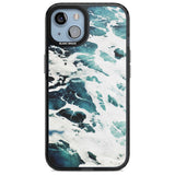 Ocean Waves Photograph Phone Case iPhone 15 Plus / Magsafe Black Impact Case,iPhone 15 / Magsafe Black Impact Case,iPhone 14 Plus / Magsafe Black Impact Case,iPhone 14 / Magsafe Black Impact Case,iPhone 13 / Magsafe Black Impact Case Blanc Space