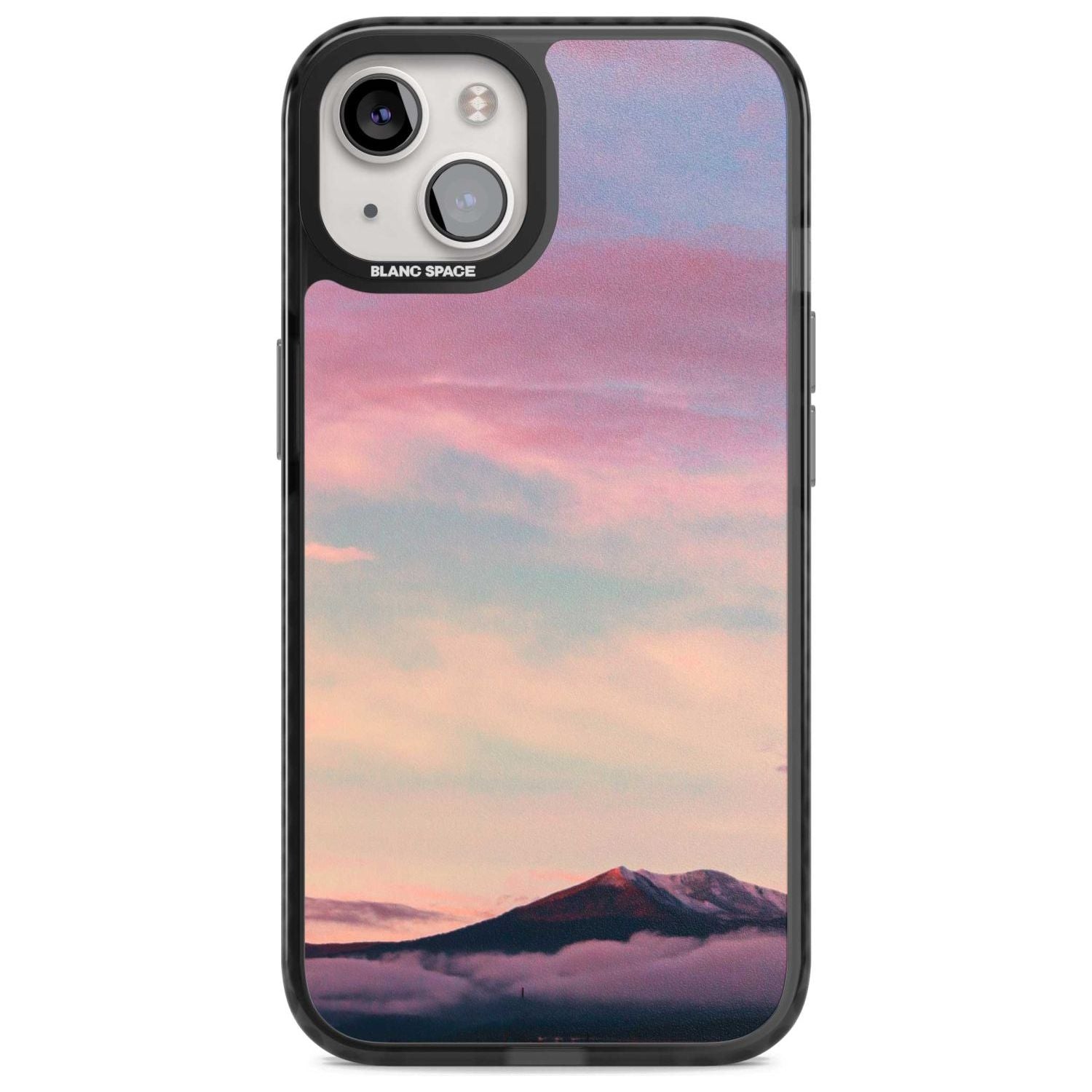 Cloudy Sunset Photograph Phone Case iPhone 15 Plus / Magsafe Black Impact Case,iPhone 15 / Magsafe Black Impact Case,iPhone 14 Plus / Magsafe Black Impact Case,iPhone 14 / Magsafe Black Impact Case,iPhone 13 / Magsafe Black Impact Case Blanc Space