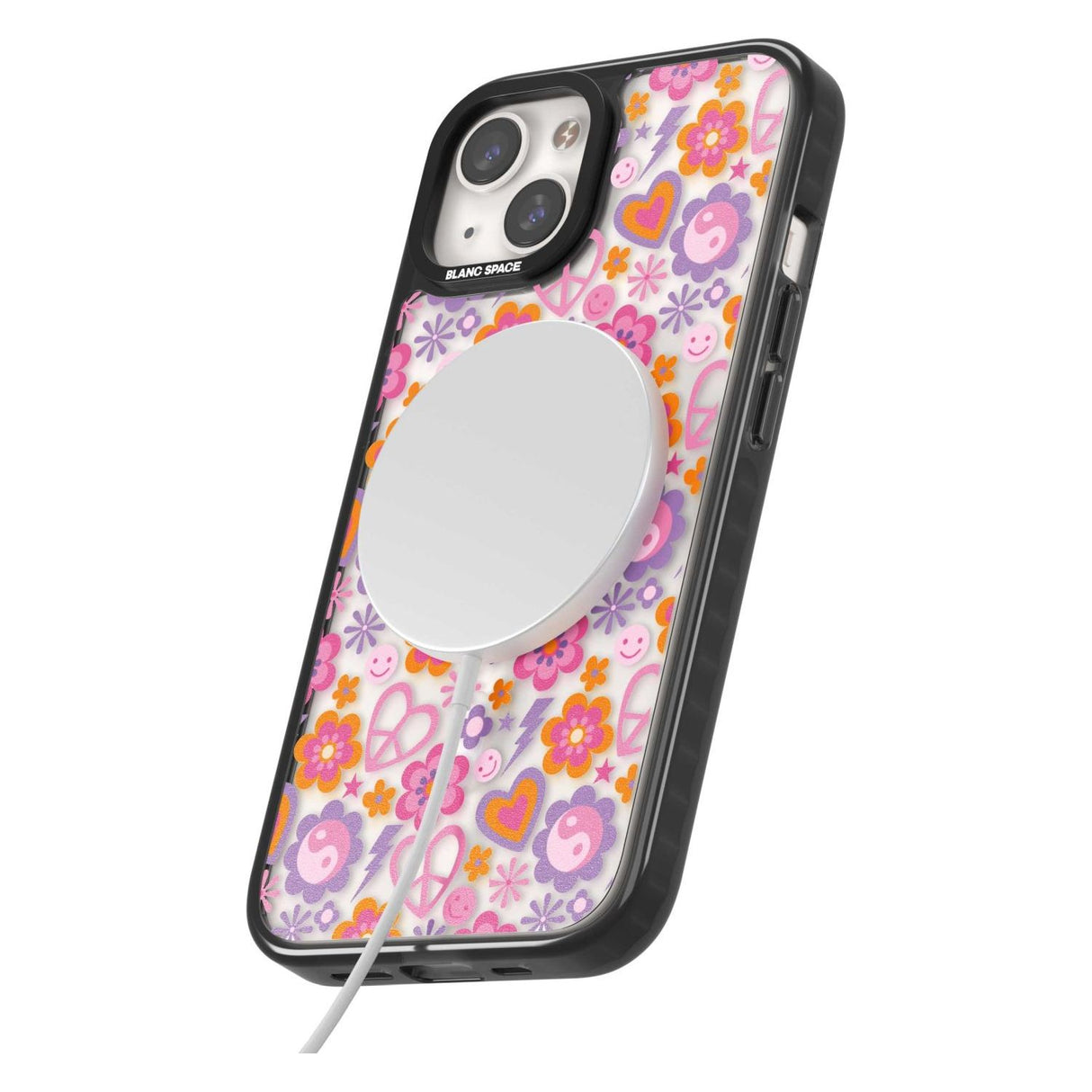 Peace, Love and Flowers Pattern Phone Case iPhone 15 Pro Max / Black Impact Case,iPhone 15 Plus / Black Impact Case,iPhone 15 Pro / Black Impact Case,iPhone 15 / Black Impact Case,iPhone 15 Pro Max / Impact Case,iPhone 15 Plus / Impact Case,iPhone 15 Pro / Impact Case,iPhone 15 / Impact Case,iPhone 15 Pro Max / Magsafe Black Impact Case,iPhone 15 Plus / Magsafe Black Impact Case,iPhone 15 Pro / Magsafe Black Impact Case,iPhone 15 / Magsafe Black Impact Case,iPhone 14 Pro Max / Black Impact Case,iPhone 14 Pl