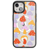 Happy Shrooms Phone Case iPhone 15 Plus / Magsafe Black Impact Case,iPhone 15 / Magsafe Black Impact Case,iPhone 14 Plus / Magsafe Black Impact Case,iPhone 14 / Magsafe Black Impact Case,iPhone 13 / Magsafe Black Impact Case Blanc Space