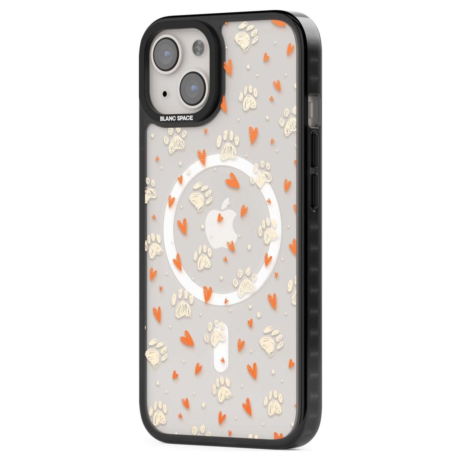 Paws & Hearts Pattern (Clear)