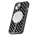 Designer Chic Black Polka Dot Phone Case iPhone 15 Pro Max / Black Impact Case,iPhone 15 Plus / Black Impact Case,iPhone 15 Pro / Black Impact Case,iPhone 15 / Black Impact Case,iPhone 15 Pro Max / Impact Case,iPhone 15 Plus / Impact Case,iPhone 15 Pro / Impact Case,iPhone 15 / Impact Case,iPhone 15 Pro Max / Magsafe Black Impact Case,iPhone 15 Plus / Magsafe Black Impact Case,iPhone 15 Pro / Magsafe Black Impact Case,iPhone 15 / Magsafe Black Impact Case,iPhone 14 Pro Max / Black Impact Case,iPhone 14 Plus