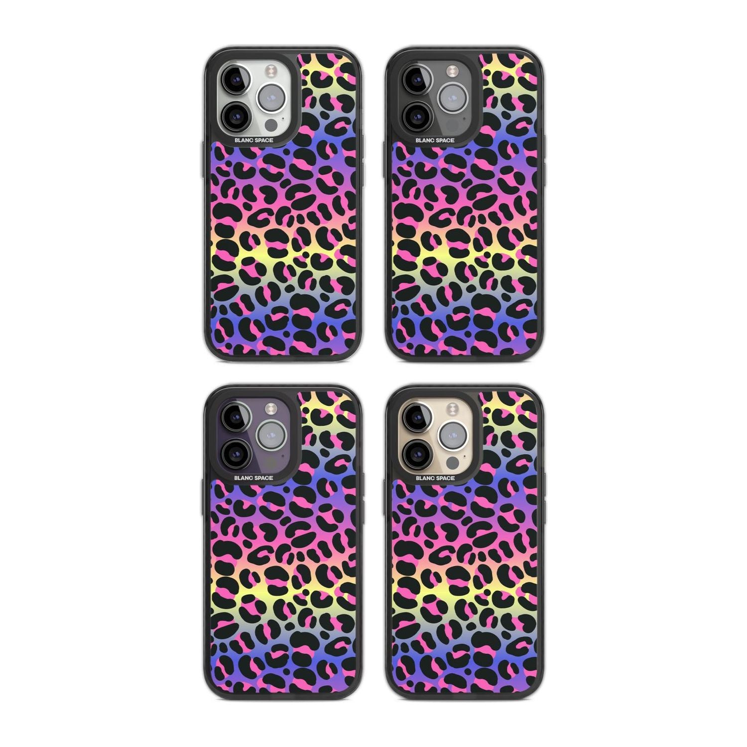 Rainbow Gradient Leopard
