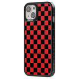 Red Black Checkered