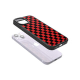 Red Black Checkered