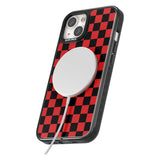 Red Black Checkered