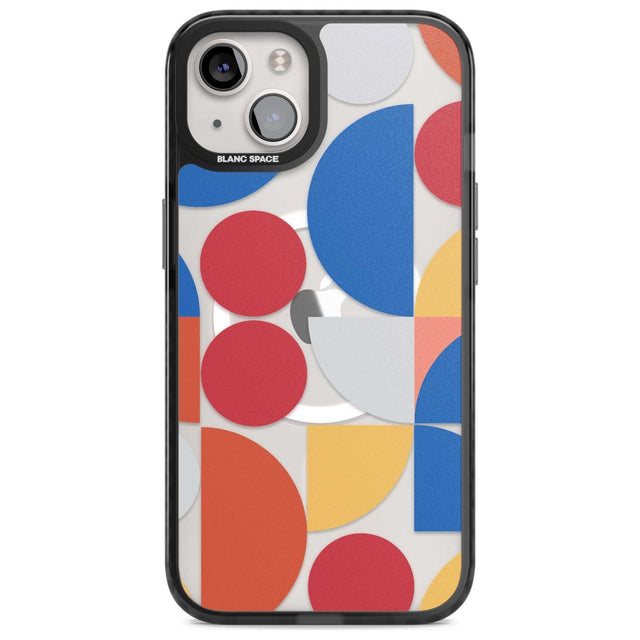 Abstract Colourful Mix Phone Case iPhone 15 Plus / Magsafe Black Impact Case,iPhone 15 / Magsafe Black Impact Case,iPhone 14 Plus / Magsafe Black Impact Case,iPhone 14 / Magsafe Black Impact Case,iPhone 13 / Magsafe Black Impact Case Blanc Space