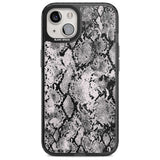 Pastel Snakeskin - Grey Phone Case iPhone 15 / Magsafe Black Impact Case,iPhone 15 Plus / Magsafe Black Impact Case,iPhone 13 / Magsafe Black Impact Case,iPhone 14 / Magsafe Black Impact Case,iPhone 14 Plus / Magsafe Black Impact Case Blanc Space