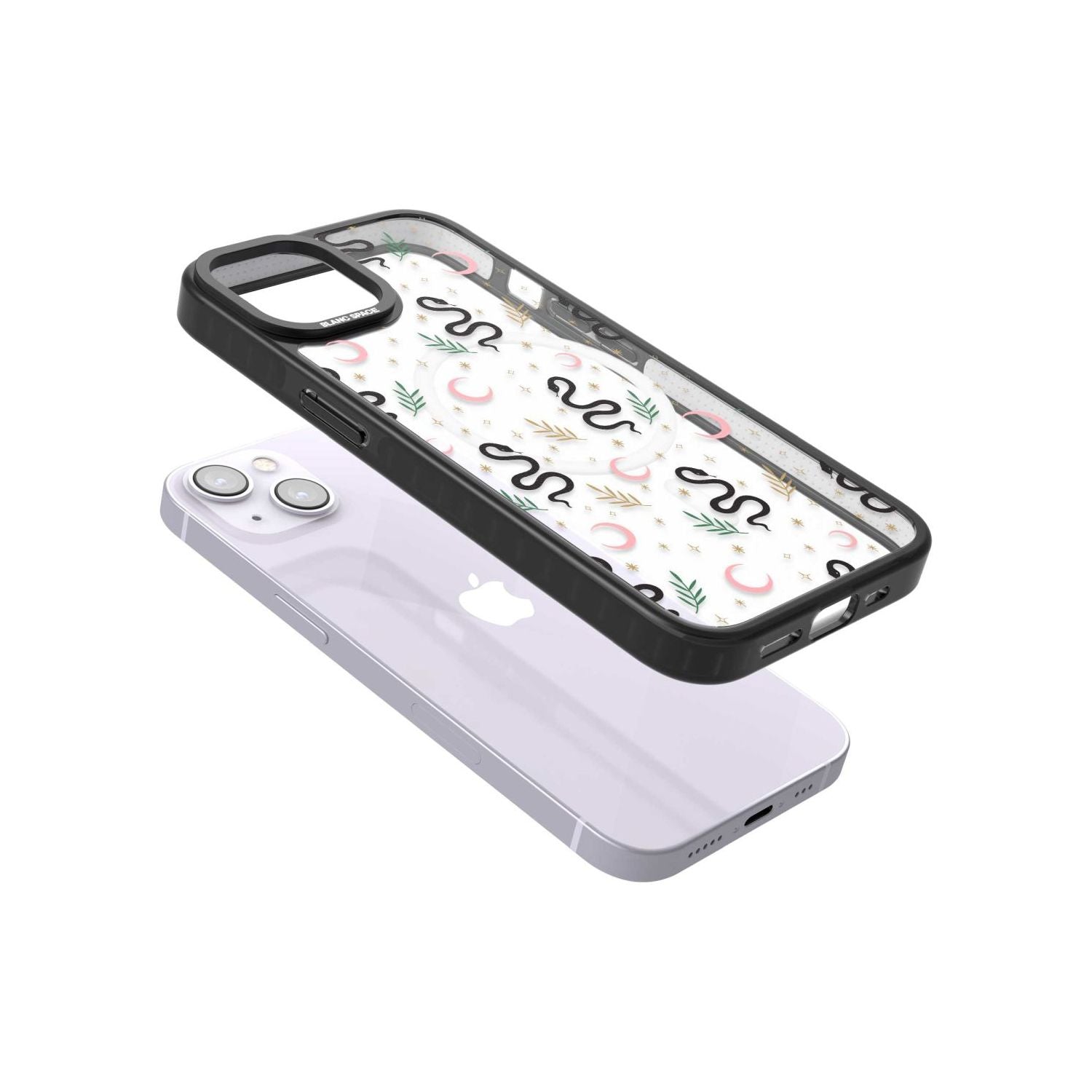 Snake & Moon Pattern