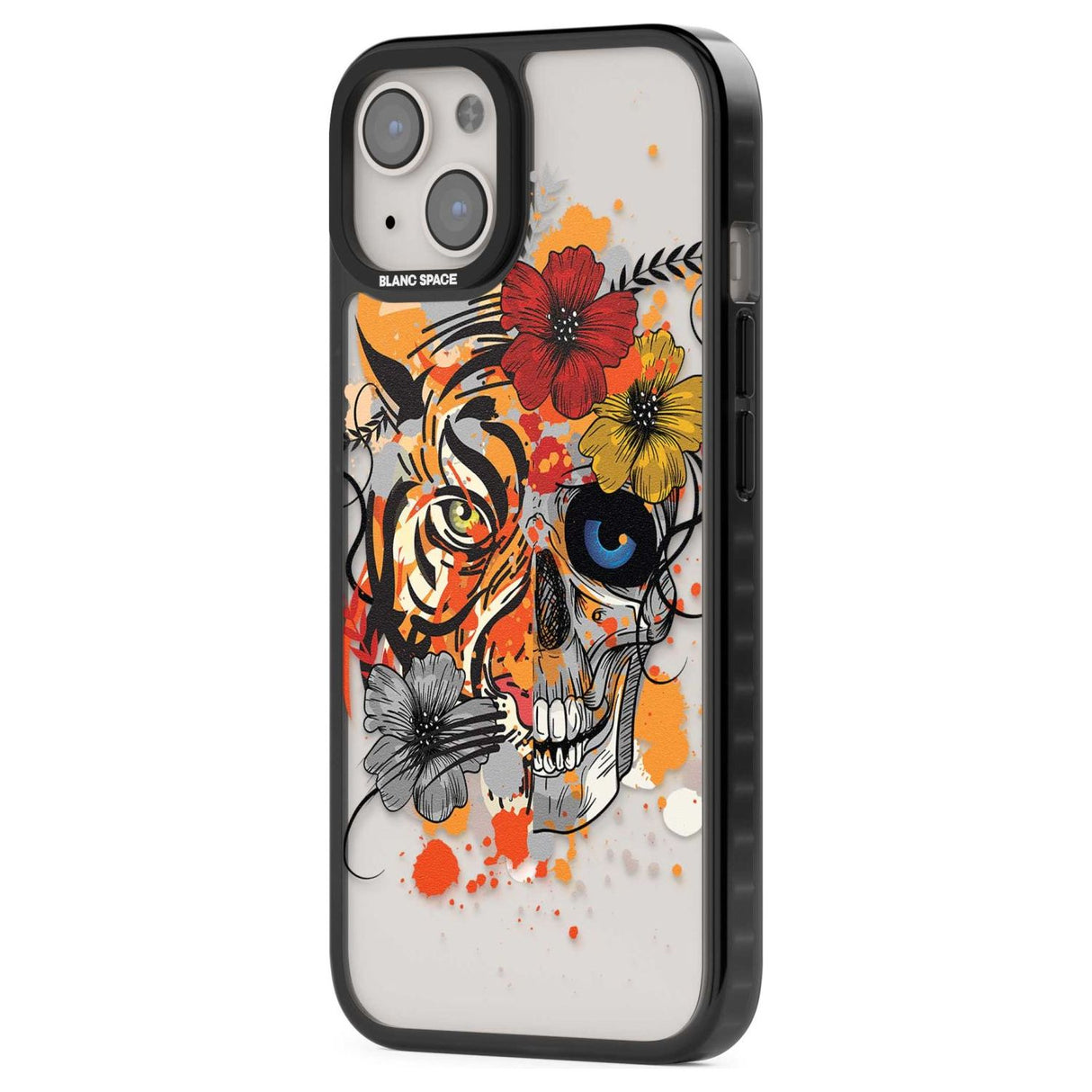 Sugar Skull Tiger Floral