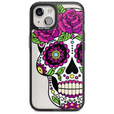 Purple Floral Sugar Skull