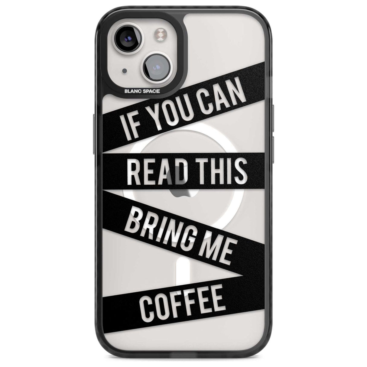 Black Stripes Bring Me Coffee Phone Case iPhone 15 Plus / Magsafe Black Impact Case,iPhone 15 / Magsafe Black Impact Case,iPhone 14 Plus / Magsafe Black Impact Case,iPhone 14 / Magsafe Black Impact Case,iPhone 13 / Magsafe Black Impact Case Blanc Space