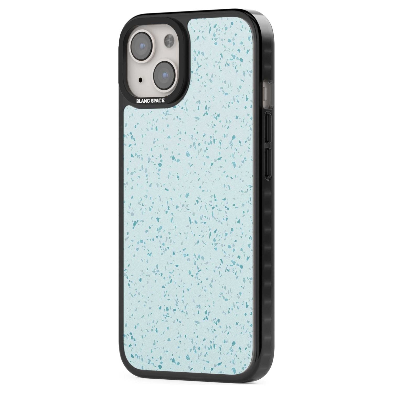 Light Blue Terrazzo Pattern