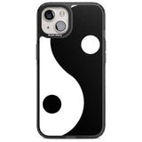 Large Yin Yang Phone Case iPhone 15 Plus / Magsafe Black Impact Case,iPhone 15 / Magsafe Black Impact Case,iPhone 14 Plus / Magsafe Black Impact Case,iPhone 14 / Magsafe Black Impact Case,iPhone 13 / Magsafe Black Impact Case Blanc Space