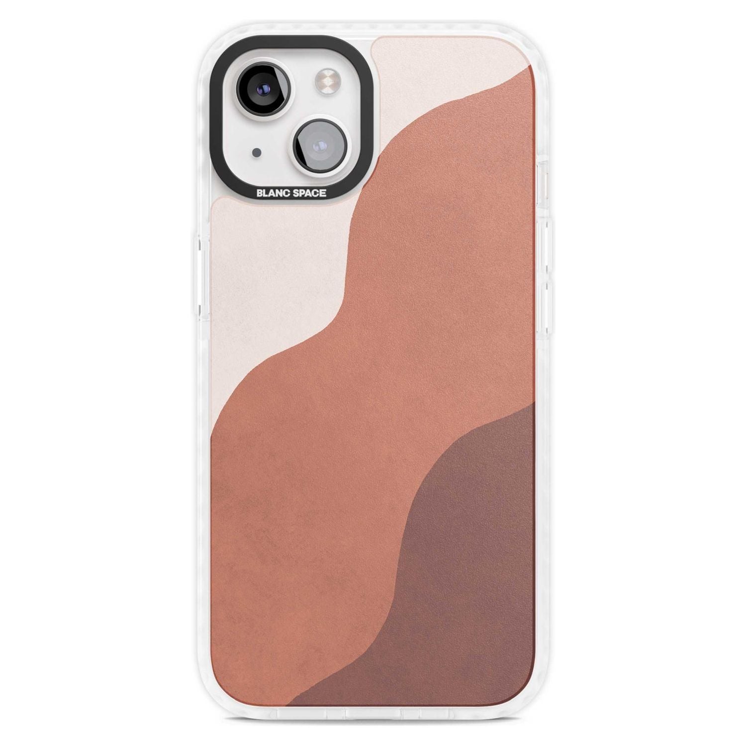 Lush Abstract Watercolour Design #3 Phone Case iPhone 15 Plus / Magsafe Impact Case,iPhone 15 / Magsafe Impact Case Blanc Space