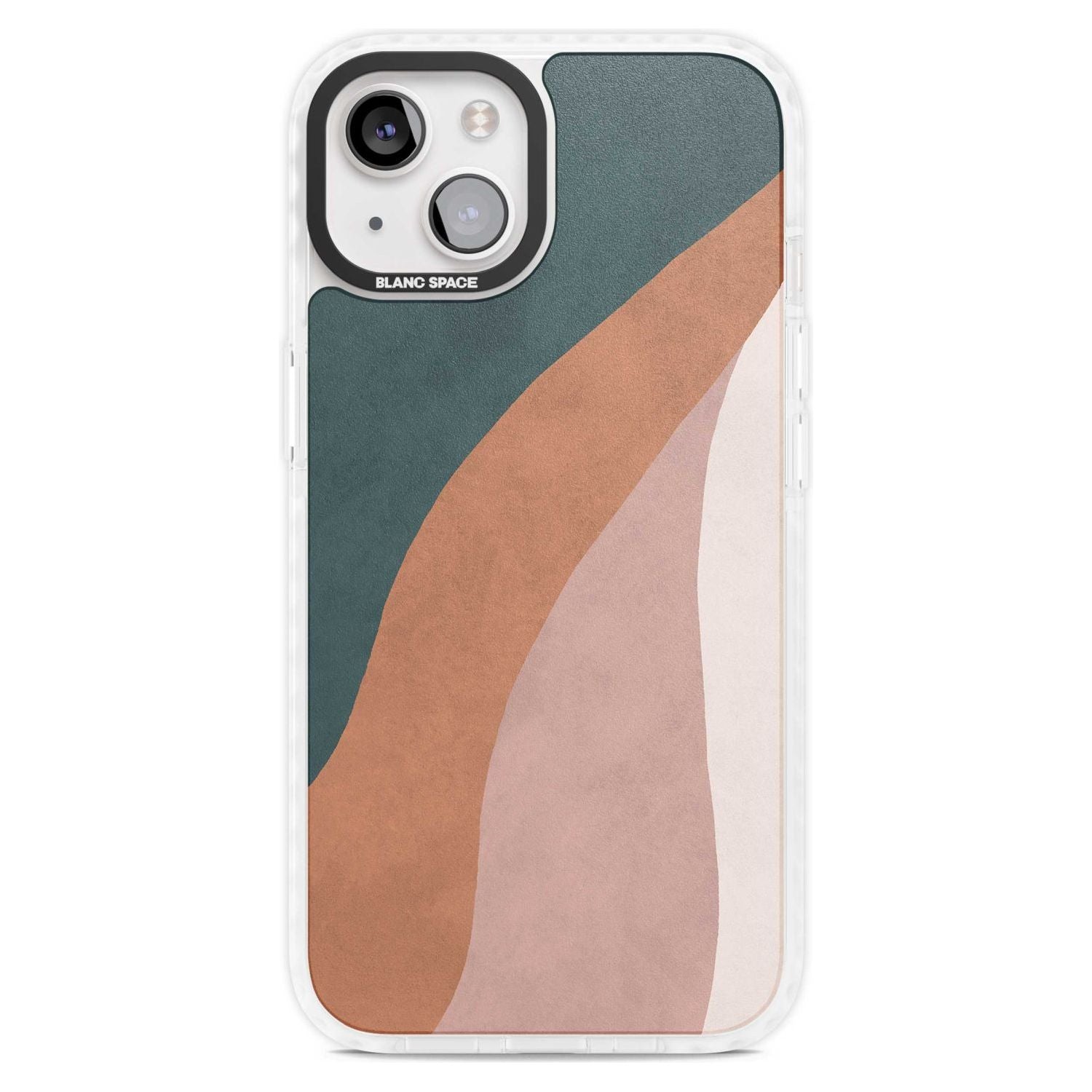 Lush Abstract Watercolour: Design #7 Phone Case iPhone 15 Plus / Magsafe Impact Case,iPhone 15 / Magsafe Impact Case Blanc Space