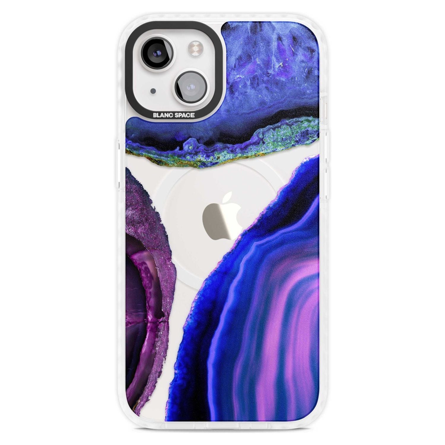 Violet Agate Slice