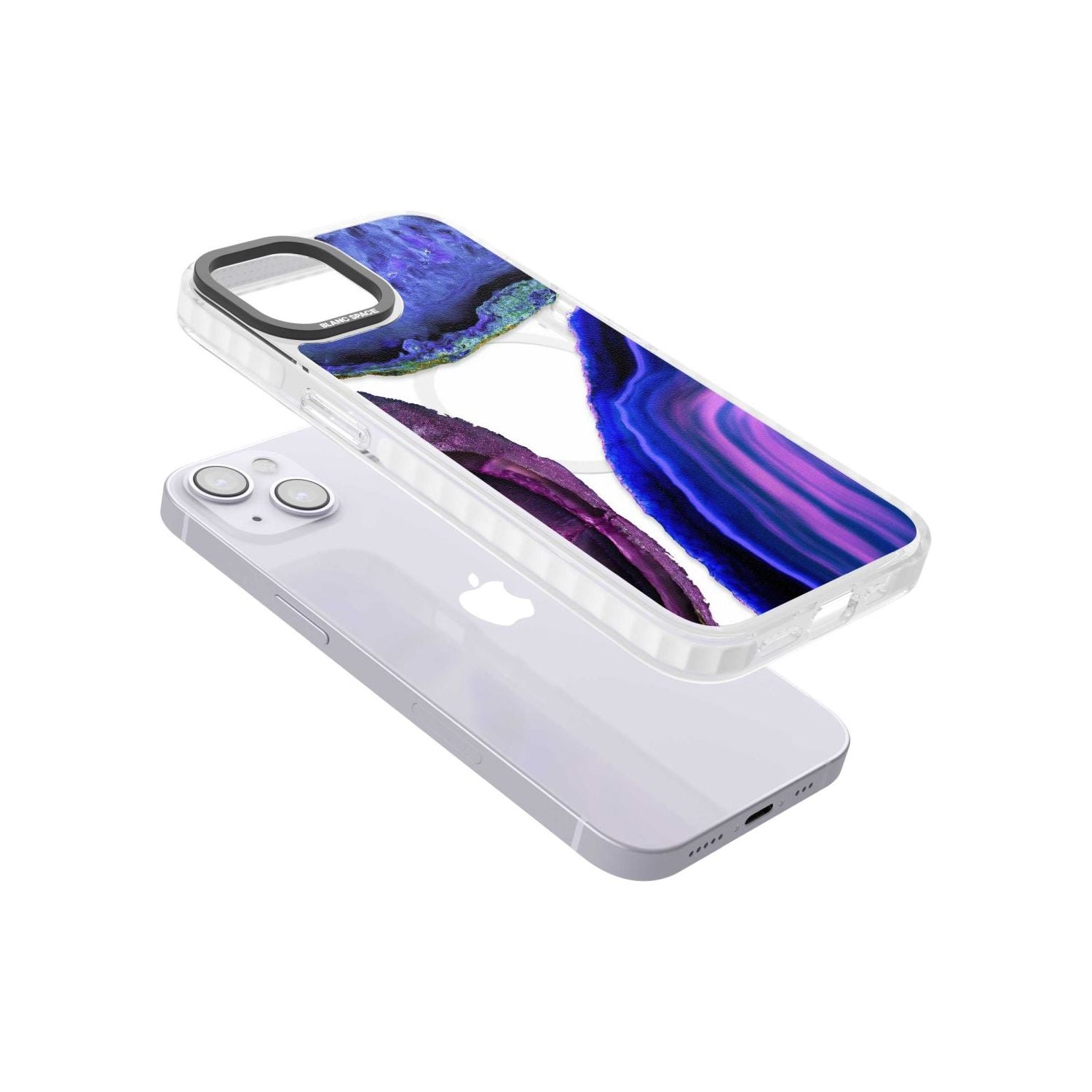 Violet Agate Slice