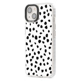 White Dalmatian Print