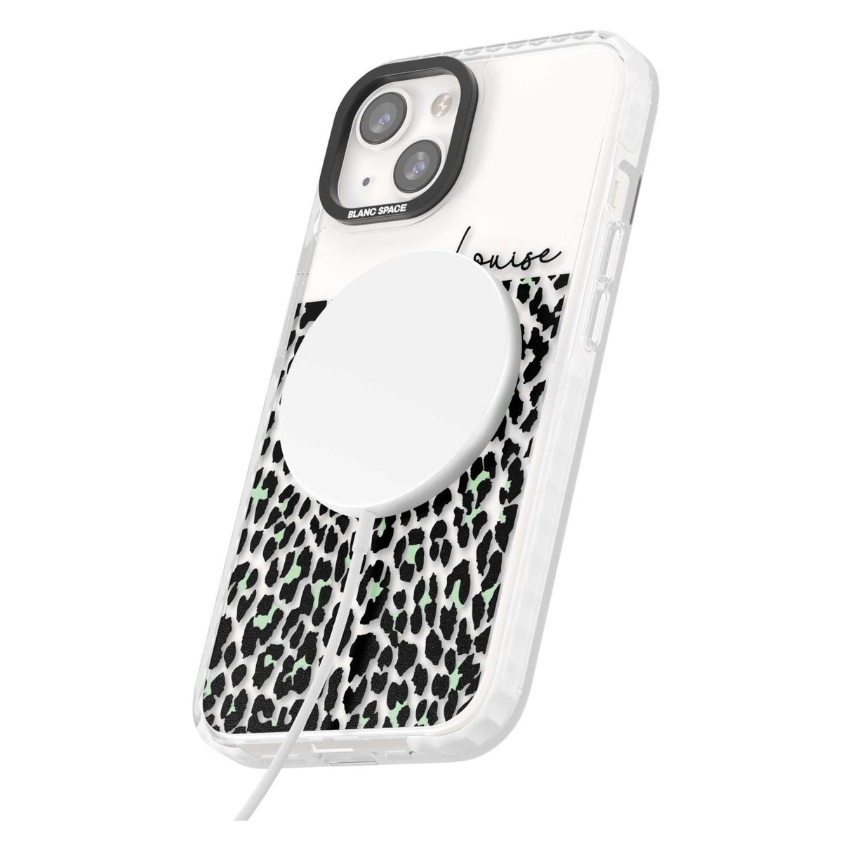 Personalised Seafoam Green & Cursive Leopard Spots Custom Phone Case iPhone 15 Pro Max / Black Impact Case,iPhone 15 Plus / Black Impact Case,iPhone 15 Pro / Black Impact Case,iPhone 15 / Black Impact Case,iPhone 15 Pro Max / Impact Case,iPhone 15 Plus / Impact Case,iPhone 15 Pro / Impact Case,iPhone 15 / Impact Case,iPhone 15 Pro Max / Magsafe Black Impact Case,iPhone 15 Plus / Magsafe Black Impact Case,iPhone 15 Pro / Magsafe Black Impact Case,iPhone 15 / Magsafe Black Impact Case,iPhone 14 Pro Max / Blac