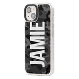 Personalised Vertical Name Black Camouflage Custom Phone Case iPhone 15 Pro Max / Black Impact Case,iPhone 15 Plus / Black Impact Case,iPhone 15 Pro / Black Impact Case,iPhone 15 / Black Impact Case,iPhone 15 Pro Max / Impact Case,iPhone 15 Plus / Impact Case,iPhone 15 Pro / Impact Case,iPhone 15 / Impact Case,iPhone 15 Pro Max / Magsafe Black Impact Case,iPhone 15 Plus / Magsafe Black Impact Case,iPhone 15 Pro / Magsafe Black Impact Case,iPhone 15 / Magsafe Black Impact Case,iPhone 14 Pro Max / Black Impac