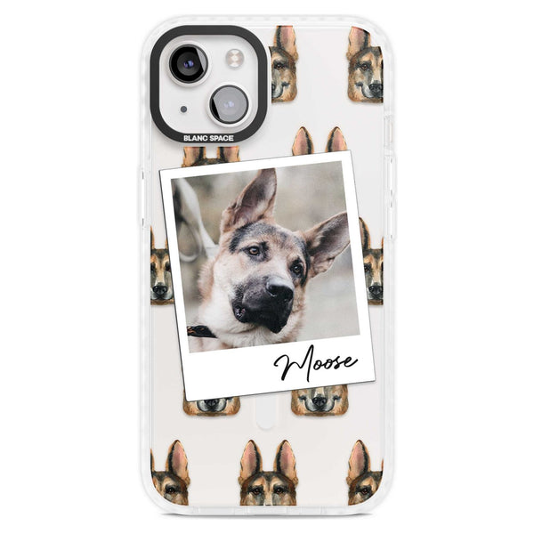 Personalised German Shepherd Instant Camera Photo