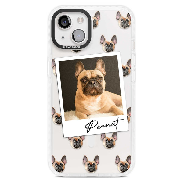 Personalised Tan French Bulldog Instant Camera Photo
