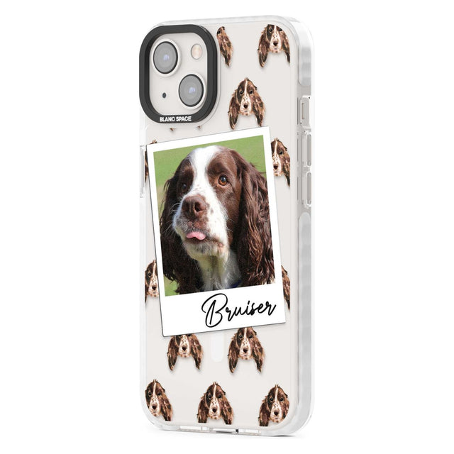 Personalised Springer Spaniel - Dog Photo Custom Phone Case iPhone 15 Pro Max / Black Impact Case,iPhone 15 Plus / Black Impact Case,iPhone 15 Pro / Black Impact Case,iPhone 15 / Black Impact Case,iPhone 15 Pro Max / Impact Case,iPhone 15 Plus / Impact Case,iPhone 15 Pro / Impact Case,iPhone 15 / Impact Case,iPhone 15 Pro Max / Magsafe Black Impact Case,iPhone 15 Plus / Magsafe Black Impact Case,iPhone 15 Pro / Magsafe Black Impact Case,iPhone 15 / Magsafe Black Impact Case,iPhone 14 Pro Max / Black Impact 