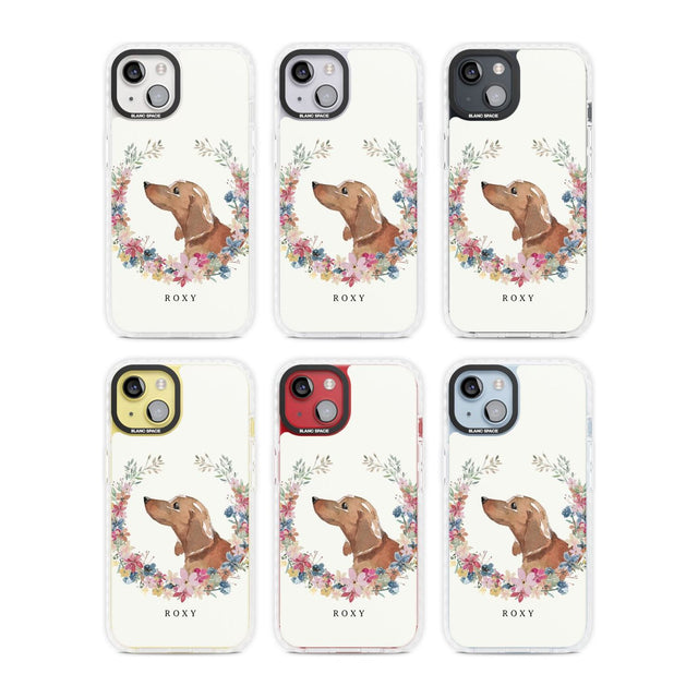 Personalised Tan Dachshund - Watercolour Dog Portrait Custom Phone Case iPhone 15 Pro Max / Black Impact Case,iPhone 15 Plus / Black Impact Case,iPhone 15 Pro / Black Impact Case,iPhone 15 / Black Impact Case,iPhone 15 Pro Max / Impact Case,iPhone 15 Plus / Impact Case,iPhone 15 Pro / Impact Case,iPhone 15 / Impact Case,iPhone 15 Pro Max / Magsafe Black Impact Case,iPhone 15 Plus / Magsafe Black Impact Case,iPhone 15 Pro / Magsafe Black Impact Case,iPhone 15 / Magsafe Black Impact Case,iPhone 14 Pro Max / B