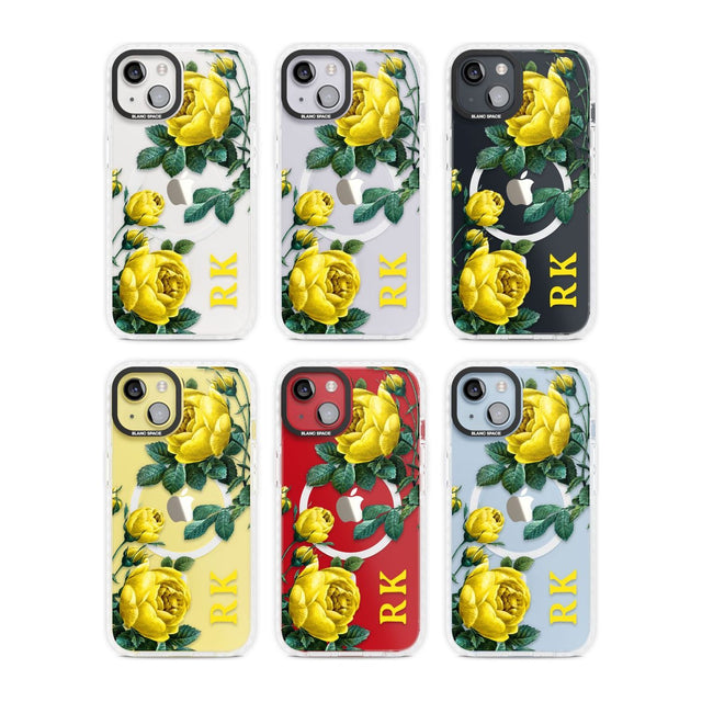 Personalised Clear Vintage Floral Yellow Roses Custom Phone Case iPhone 15 Pro Max / Black Impact Case,iPhone 15 Plus / Black Impact Case,iPhone 15 Pro / Black Impact Case,iPhone 15 / Black Impact Case,iPhone 15 Pro Max / Impact Case,iPhone 15 Plus / Impact Case,iPhone 15 Pro / Impact Case,iPhone 15 / Impact Case,iPhone 15 Pro Max / Magsafe Black Impact Case,iPhone 15 Plus / Magsafe Black Impact Case,iPhone 15 Pro / Magsafe Black Impact Case,iPhone 15 / Magsafe Black Impact Case,iPhone 14 Pro Max / Black Im