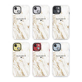 Personalised White & Gold Swirl Marble Custom Phone Case iPhone 15 Pro Max / Black Impact Case,iPhone 15 Plus / Black Impact Case,iPhone 15 Pro / Black Impact Case,iPhone 15 / Black Impact Case,iPhone 15 Pro Max / Impact Case,iPhone 15 Plus / Impact Case,iPhone 15 Pro / Impact Case,iPhone 15 / Impact Case,iPhone 15 Pro Max / Magsafe Black Impact Case,iPhone 15 Plus / Magsafe Black Impact Case,iPhone 15 Pro / Magsafe Black Impact Case,iPhone 15 / Magsafe Black Impact Case,iPhone 14 Pro Max / Black Impact Cas