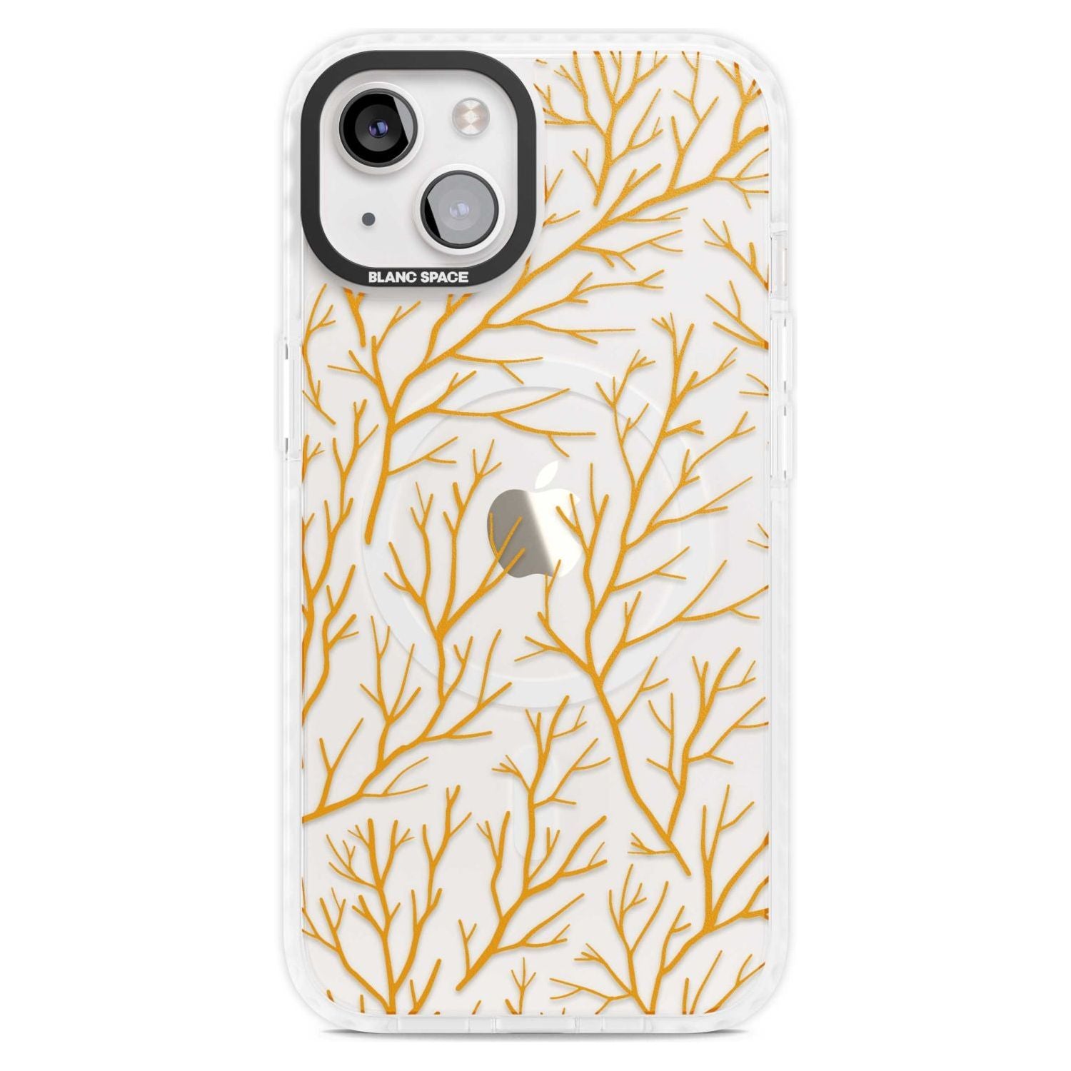 Personalised Bramble Branches Pattern Custom Phone Case iPhone 15 Plus / Magsafe Impact Case,iPhone 15 / Magsafe Impact Case Blanc Space