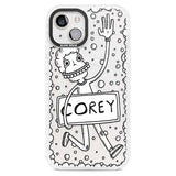 Personalised Banner Boy Custom Phone Case iPhone 15 Plus / Magsafe Impact Case,iPhone 15 / Magsafe Impact Case Blanc Space