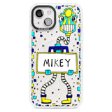 Personalised Tubes Guy Custom Phone Case iPhone 15 Plus / Magsafe Impact Case,iPhone 15 / Magsafe Impact Case Blanc Space