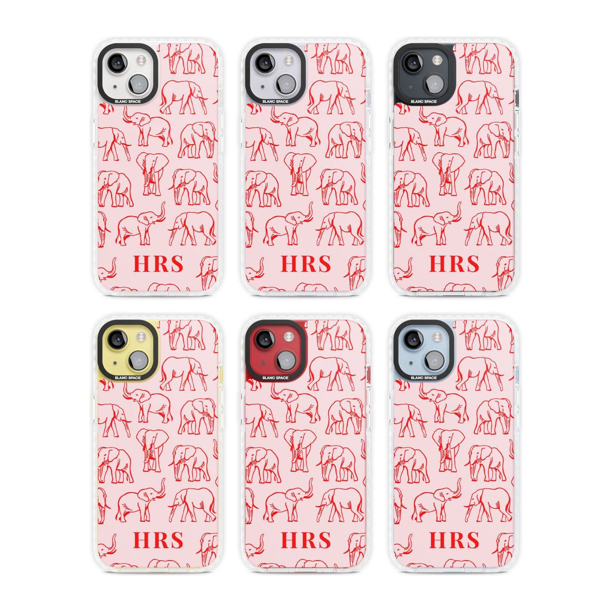 Personalised Red Elephant Outlines on Pink Custom Phone Case iPhone 15 Pro Max / Black Impact Case,iPhone 15 Plus / Black Impact Case,iPhone 15 Pro / Black Impact Case,iPhone 15 / Black Impact Case,iPhone 15 Pro Max / Impact Case,iPhone 15 Plus / Impact Case,iPhone 15 Pro / Impact Case,iPhone 15 / Impact Case,iPhone 15 Pro Max / Magsafe Black Impact Case,iPhone 15 Plus / Magsafe Black Impact Case,iPhone 15 Pro / Magsafe Black Impact Case,iPhone 15 / Magsafe Black Impact Case,iPhone 14 Pro Max / Black Impact