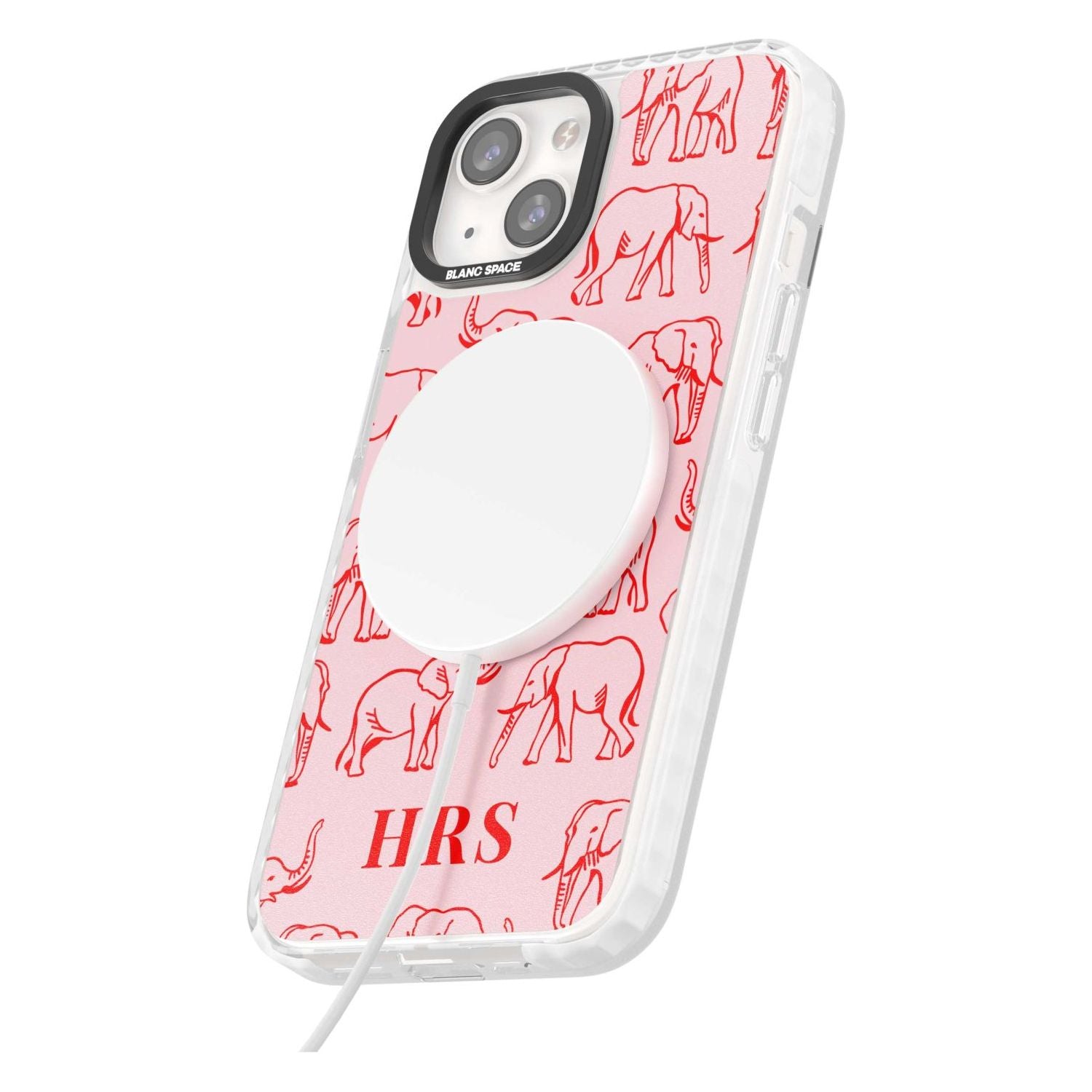 Personalised Red Elephant Outlines on Pink Custom Phone Case iPhone 15 Pro Max / Black Impact Case,iPhone 15 Plus / Black Impact Case,iPhone 15 Pro / Black Impact Case,iPhone 15 / Black Impact Case,iPhone 15 Pro Max / Impact Case,iPhone 15 Plus / Impact Case,iPhone 15 Pro / Impact Case,iPhone 15 / Impact Case,iPhone 15 Pro Max / Magsafe Black Impact Case,iPhone 15 Plus / Magsafe Black Impact Case,iPhone 15 Pro / Magsafe Black Impact Case,iPhone 15 / Magsafe Black Impact Case,iPhone 14 Pro Max / Black Impact
